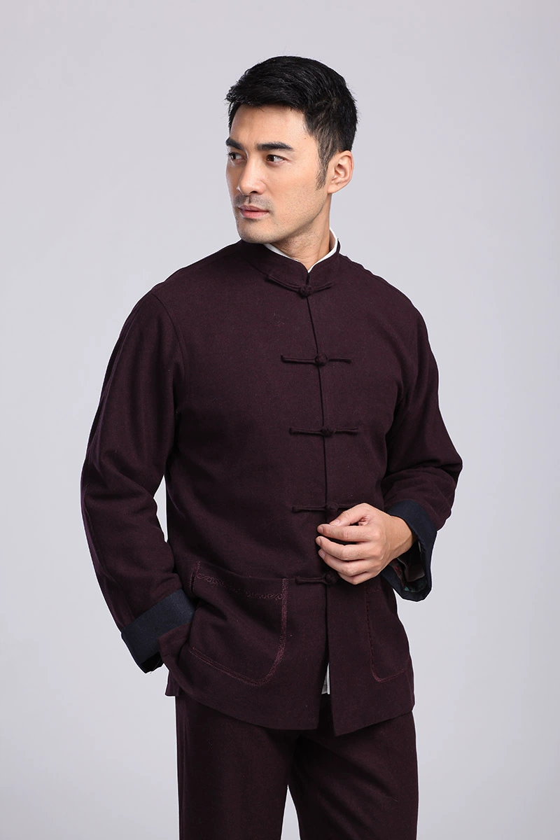 Оптовая поставка 2020 новой мужской куртки с хлопковой подкладкой Tang 2631 Улучшенная традиционная одежда Комбинезоны