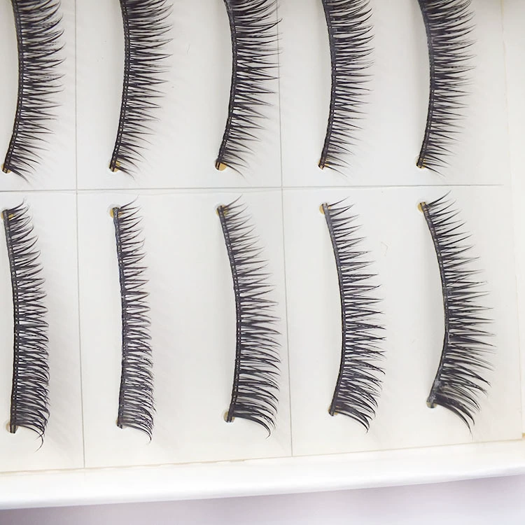 Lengthening false eyelashes, 10 pair, natural makeup