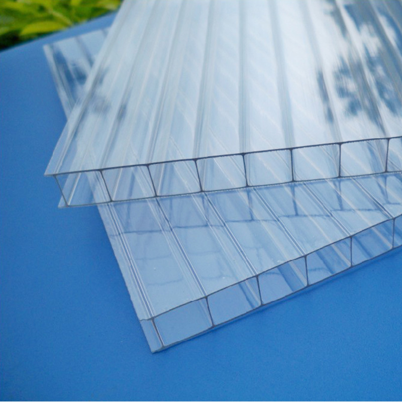 透明塑料板材 中空阳光板 空心塑料板 塑料板
