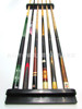 [Plastic rods] Billiards hanging rack ball room 6 -hole ball table club rack putting rod rack