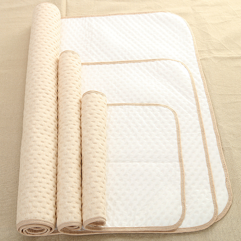 彩棉宝宝隔尿垫 加棉新生儿透气床垫尿垫巾护理垫月经垫批发