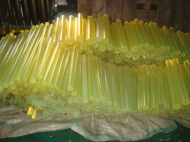 供应优力胶 聚氨酯 PU棒 空心胶棒，实心橡胶棒，PU板 现货