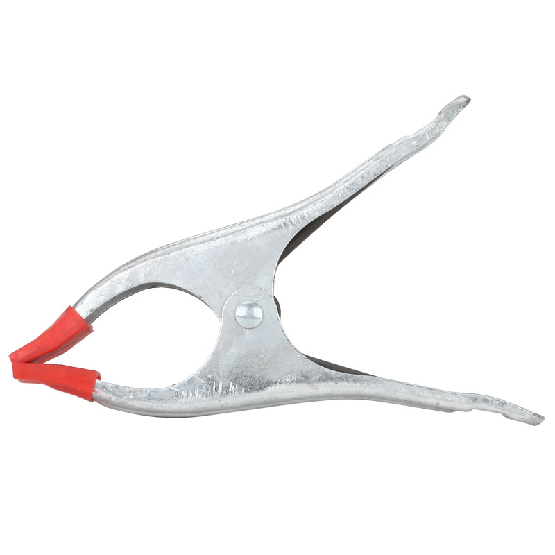 镀锌夹子7寸型夹木工石材固定夹具五金金属弹簧夹加厚|ru