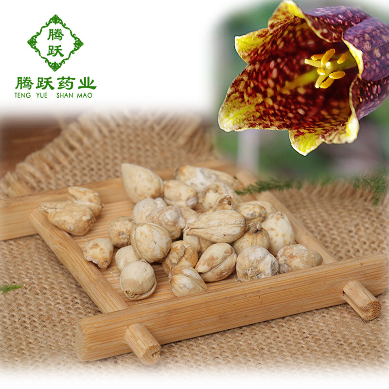 Sichuan Fritillaria Bulb Chuan Bei Mu Dried Herbal Bulbs 100g Bag Traditional TCM Decoction Herb specifications