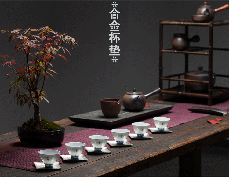 荷叶青蛙合金杯垫_01