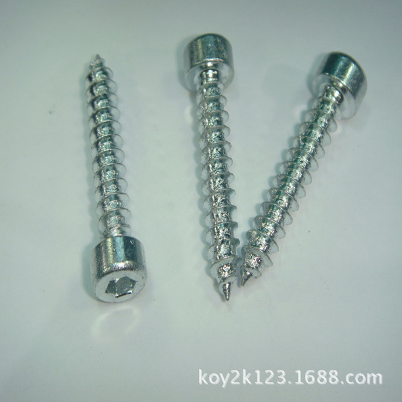 专业生产内六角自攻螺丝CA4*40杯头内六角自攻螺丝