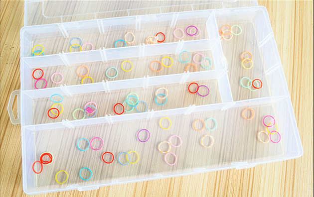 小24格塑料可拆创意DIY美甲整理收纳皮筋珠宝鱼饵睫毛耳钉药盒子