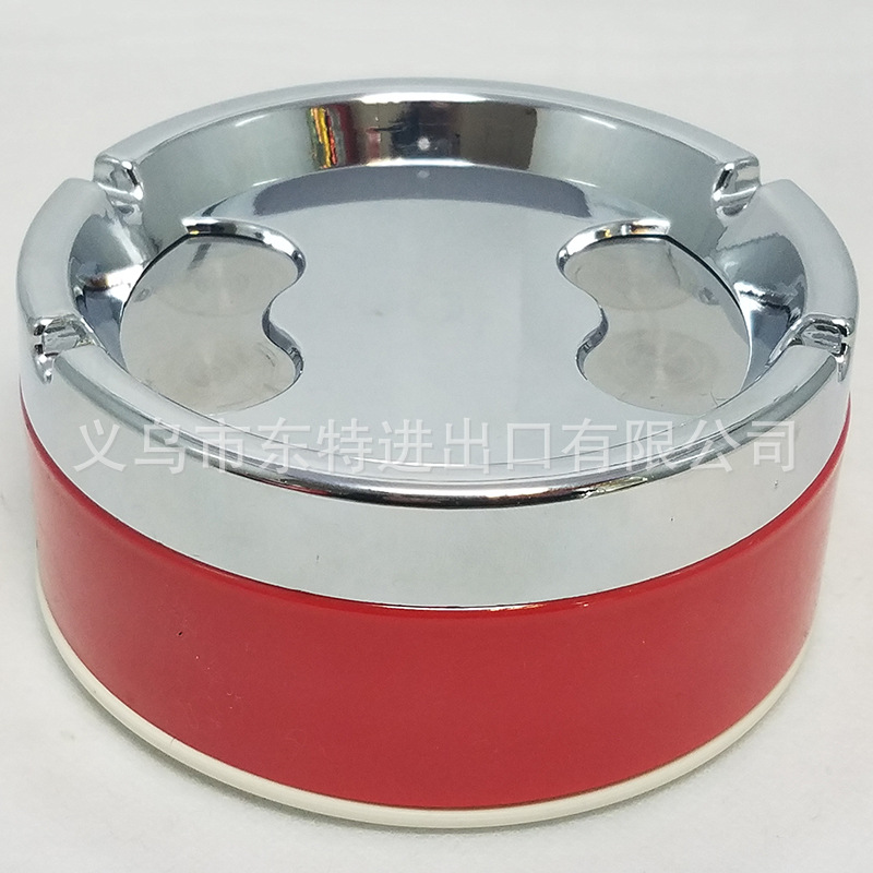 Factory direct sales of stainless steel rotary seal ashtrays, colorful gift ashtrays for bars, hotels and KTVS detail image 6