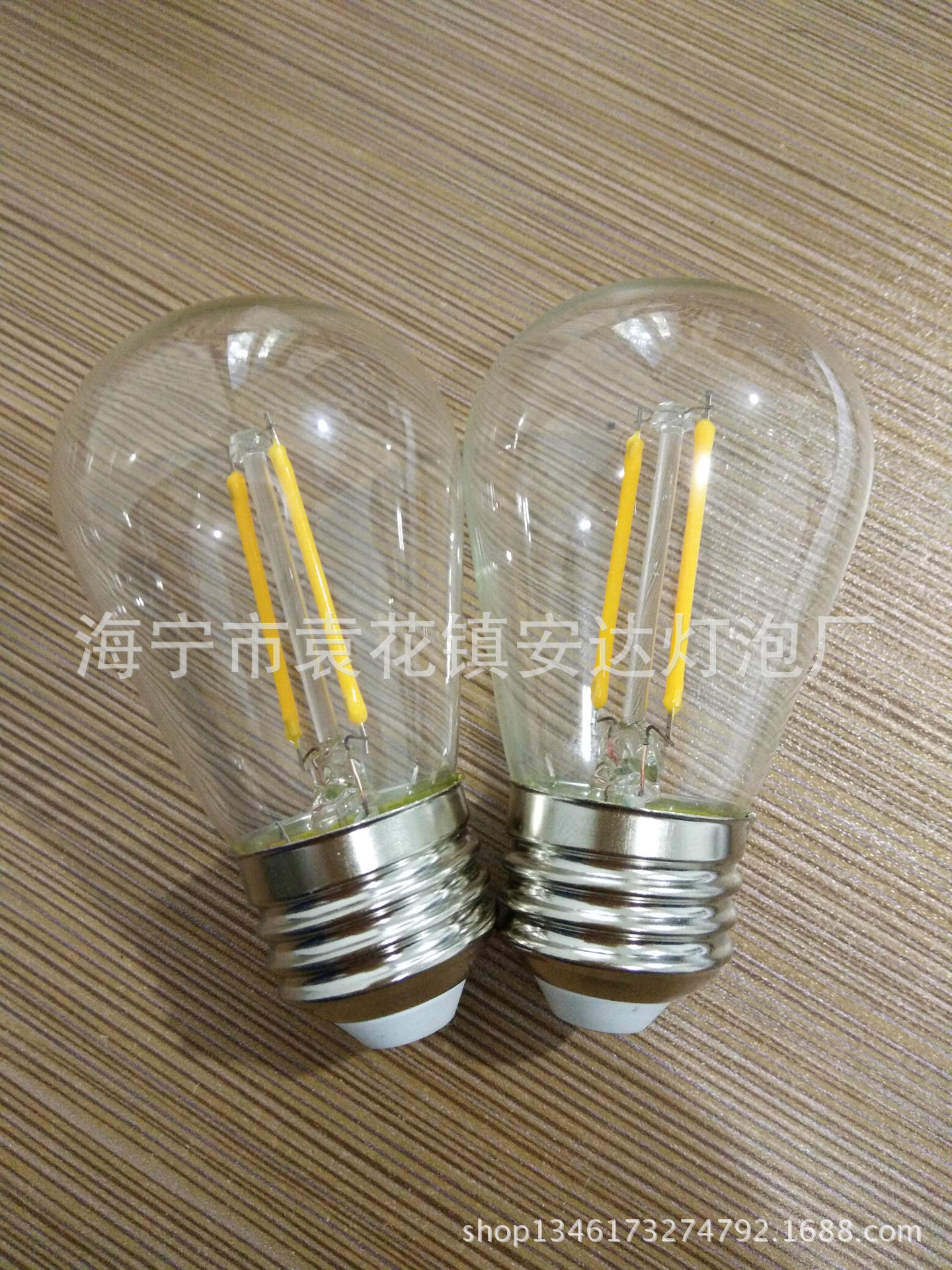供应S14灯泡LED灯泡灯串灯泡LED灯丝灯泡2W灯泡S14彩色灯泡-优质供应商