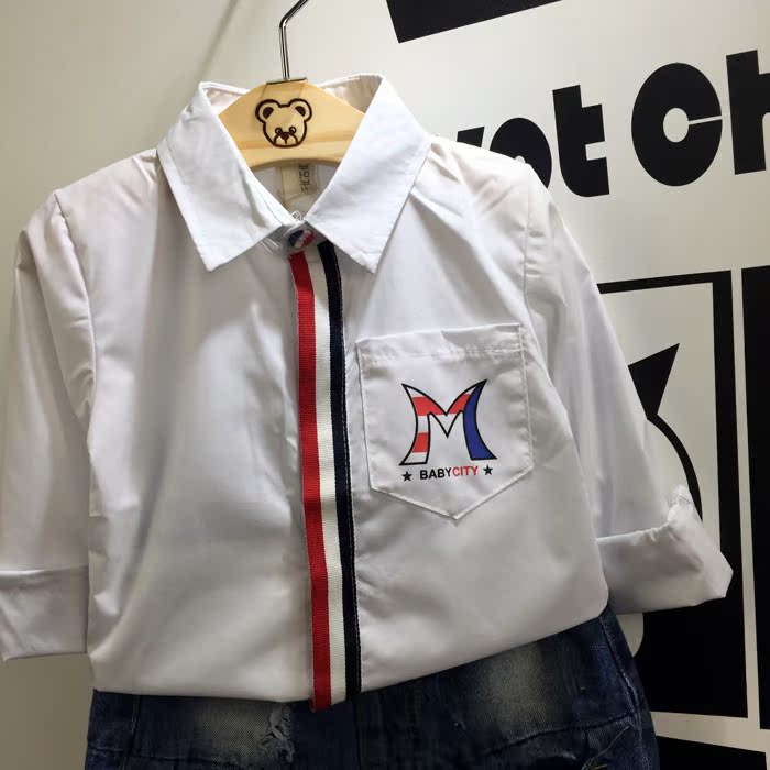 Chemise garcon à manche longue - Ref 2078515 Image 4