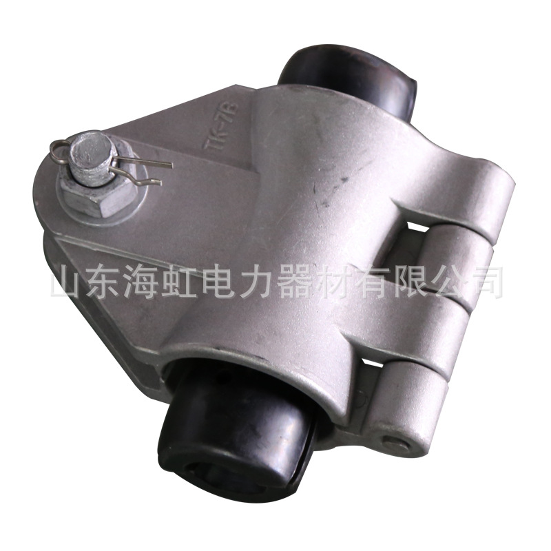 24芯光缆悬垂线夹 ADSS悬垂线夹 直线悬垂串预绞丝护线条TC头