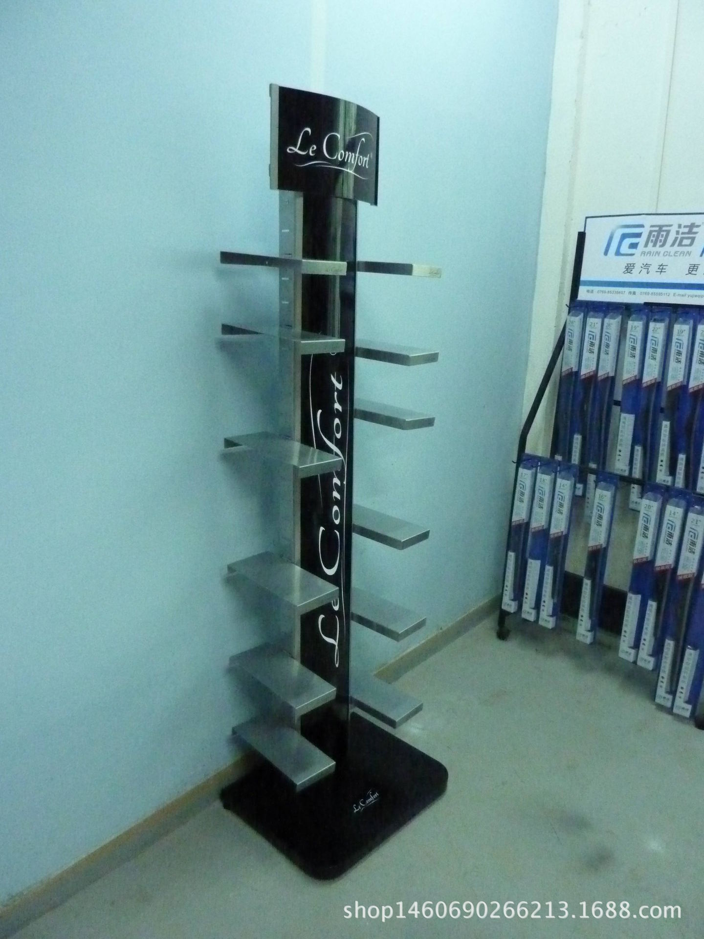 加工生产 定制双面鞋子展示架 运动鞋展示架 鞋店展示架 促销展架