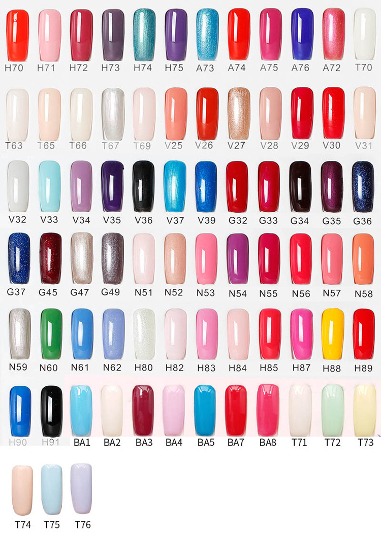 Colorful Nail Gel 3