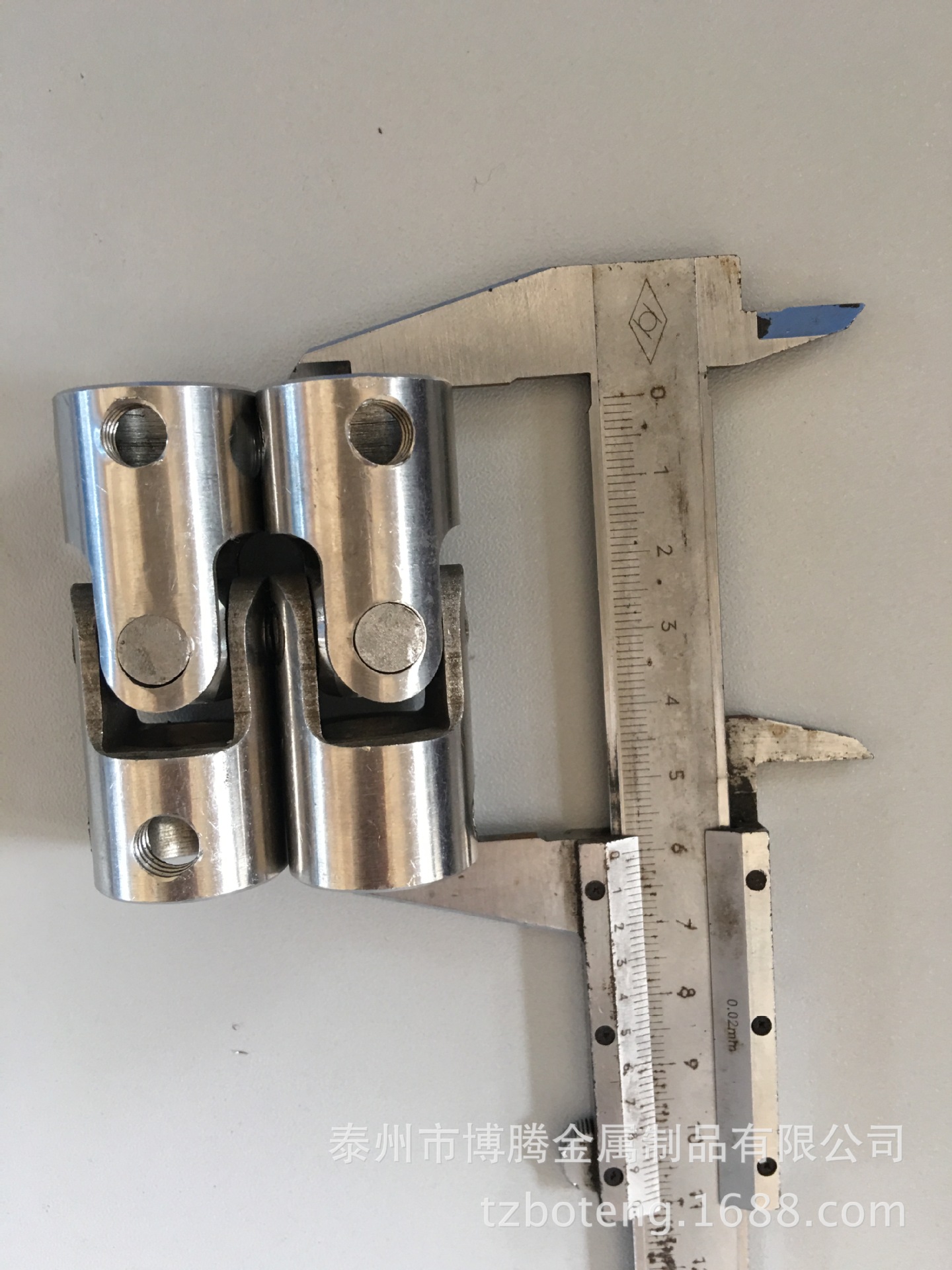 304不锈钢万向节，二节轴连接器，订做加工联轴器