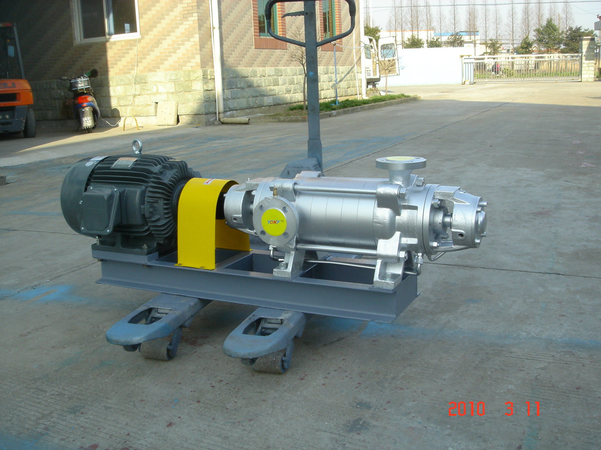 瓦楞纸厂锅炉达诚TCM泵11KW6段130M6方多段冷凝回收泵蒸汽发生器