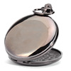 Black yellow silver glossy classic pocket watch, antique electronic quartz polishing cloth, wholesale
