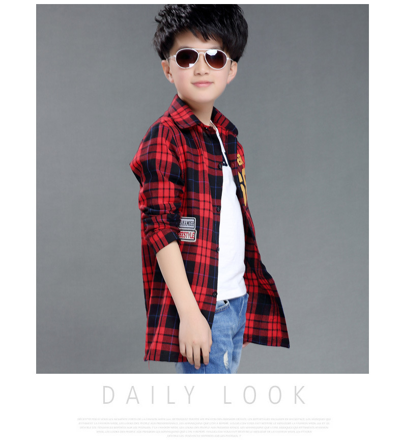 数字印花长袖衬衫_07