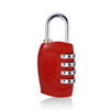 4 -bit password lock locked wardrobe door gym lock student drawer luggage lock custom logo password hanging lock