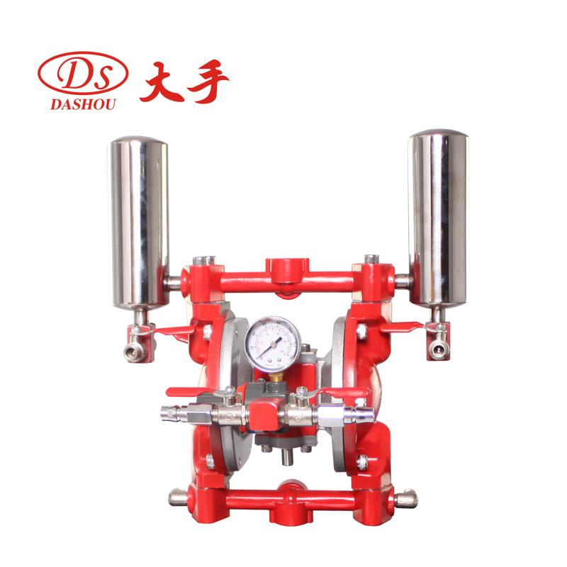 原装大手台湾气动隔膜泵泵浦/油漆泵/喷漆泵高精密不锈钢A-10-2-2