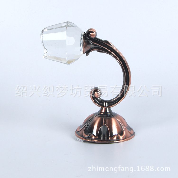 厂家直销 大号窗帘水晶墙钩 水晶挂钩 特价窗帘配件辅料|ru