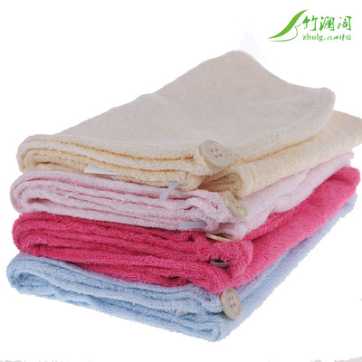 批發竹纖維幹發帽吸水毛巾 絲柔裹發巾幹發巾吸濕柔軟