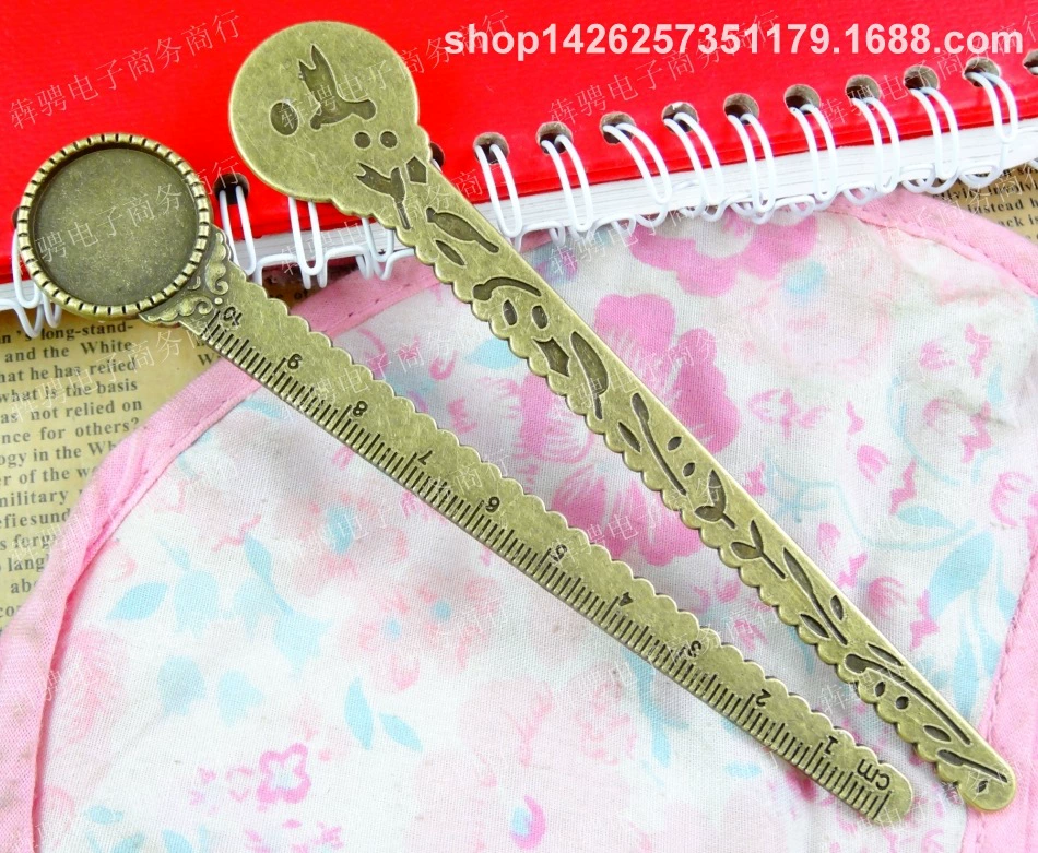 Старинный линейка, аксессуар, 6 грамм, DIY, 20 мм, 10 штук
