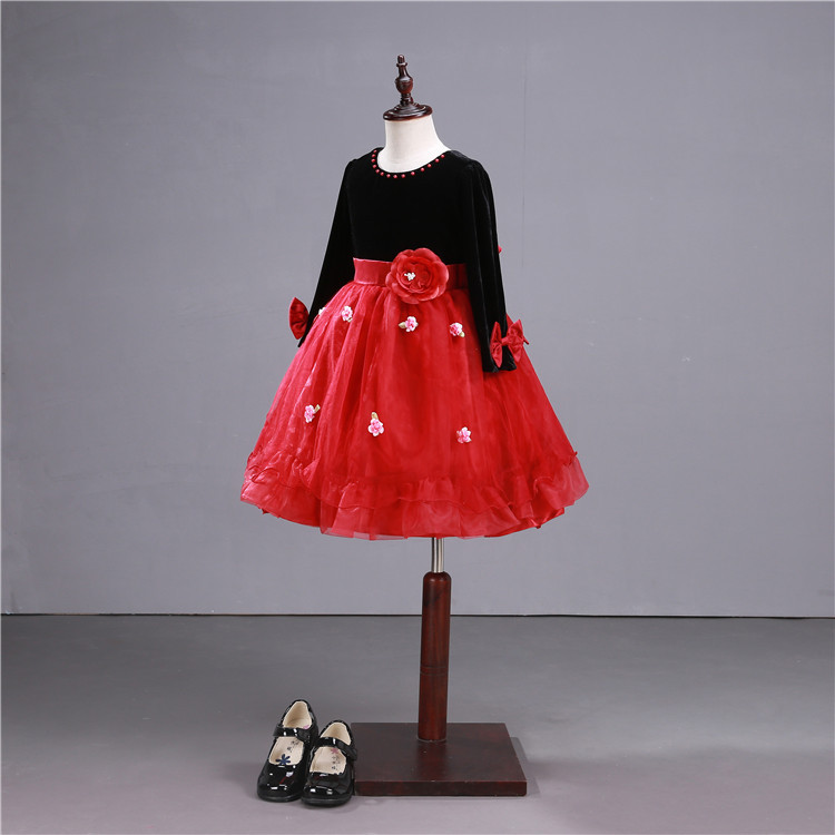 Robes pour fille en velours côtelé - Ref 2046748 Image 22