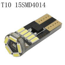 新款解码canbus T10 W5W 15SMD4014灯珠 示宽灯 小灯