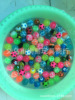 Mixed bouncy ball, hydrogel balls, rainbow toy, amusements, 27mm