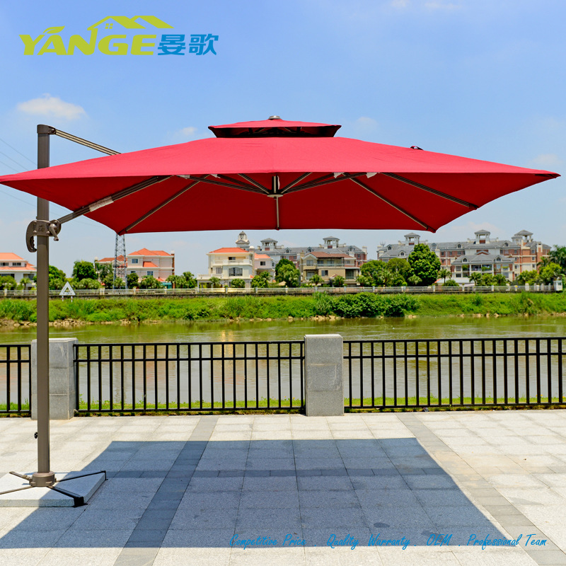 Outdoor Aluminum Umbrella (2)