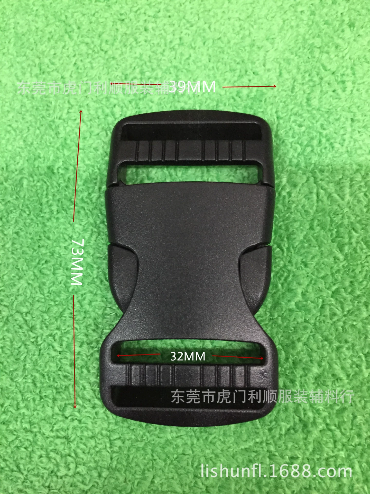 Пряжка с двойной тягой производителя, 32 мм 1.2inch Пряжка параллельного стержня, двойная регулировка 3,2 см можно использовать в качестве красочной пряжки