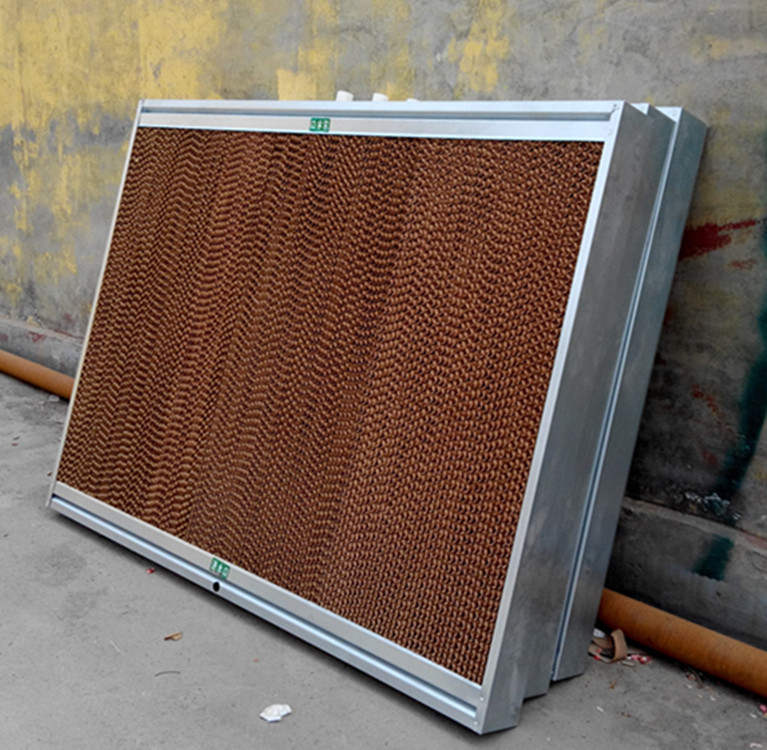 订做生产10公分镀锌板湿帘墙 养殖降温湿帘 湿帘水帘纸芯等