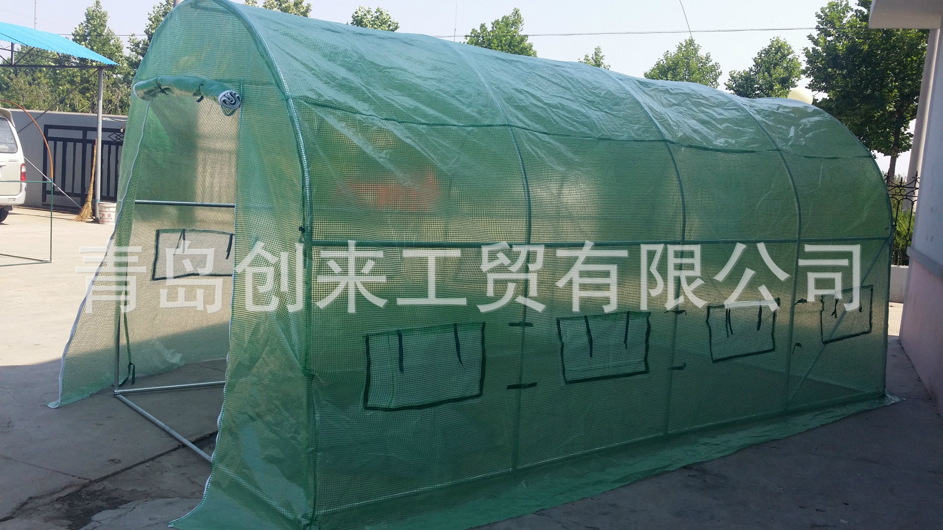 遮阳蓬  花房  农业大棚 铁管蓬