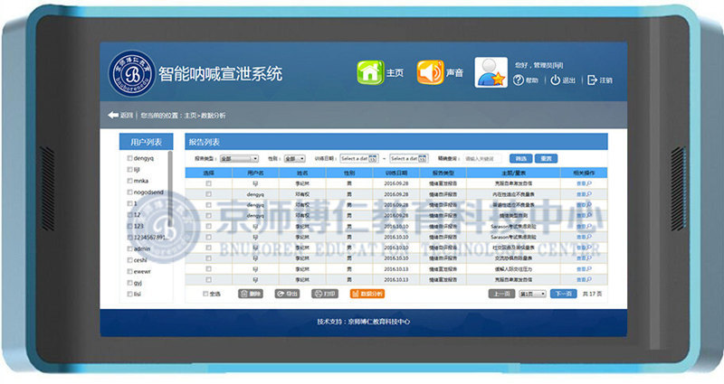 智能吶喊宣泄儀
