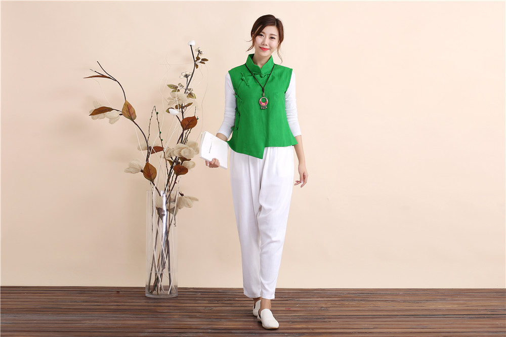 Gilet femme MA FAN TISSU en Chanvre - Ref 3316987 Image 58