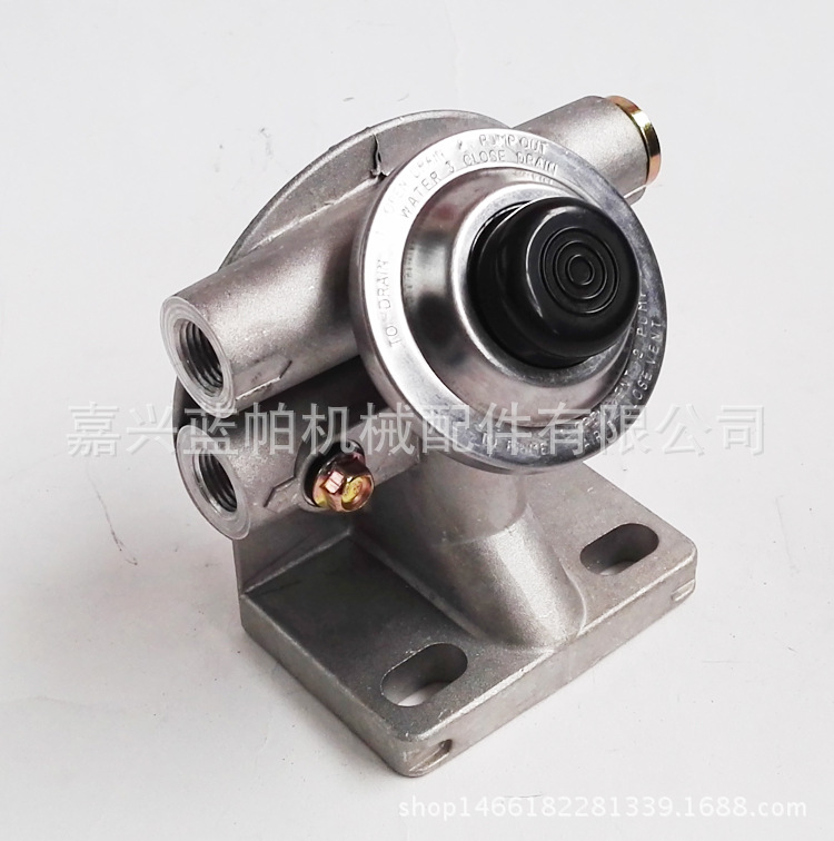 r90p滤清器底座r60p滤座r120p油水分离器总成高压手动输油泵底座