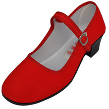 廠家直銷老北京塑膠底布鞋工作鞋一代布鞋舞蹈廣場舞鞋