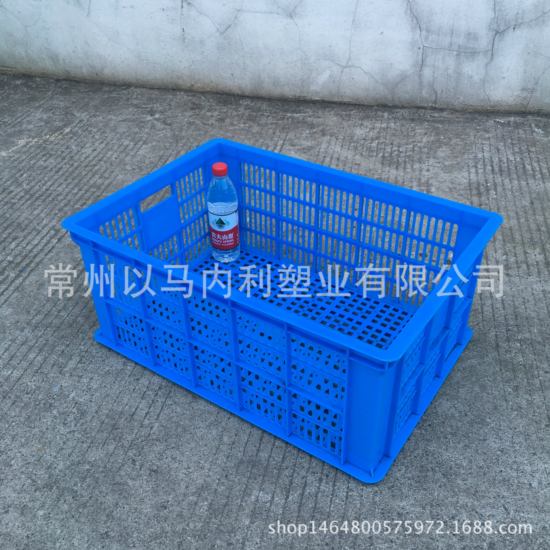 厂家批发加厚筐575-250框塑料水果周转筐西红柿柿子塑胶筐周转箱