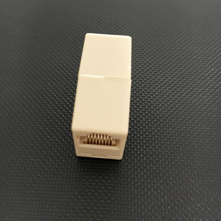 RJ45 network cable connector Network straight-through head 8P8C network cable connector network cable extension head network dual-through head