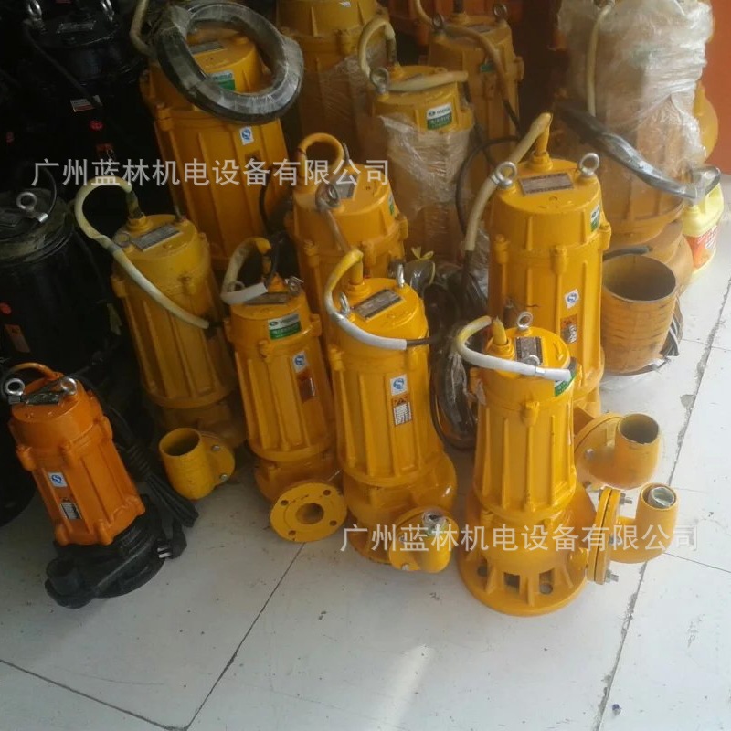 定做潜水泵440V_WQD/WQ铸铁、不锈钢污水潜水泵 广东蓝林潜污泵