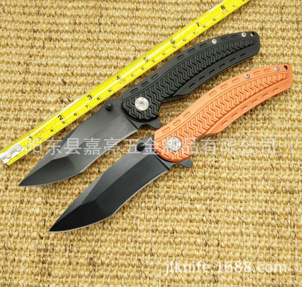 丛林户外折刀野营战术折叠刀礼品小刀