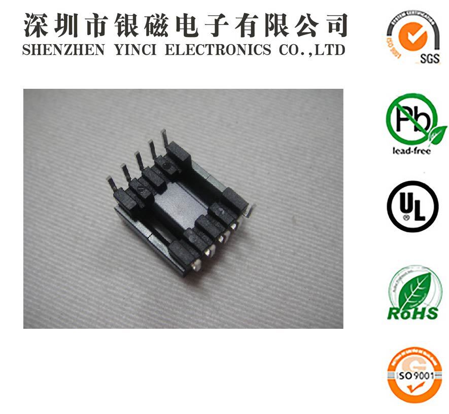 YC-EPC-1306  L脚5+5P配EPC13磁芯变压器电感线圈塑胶骨架