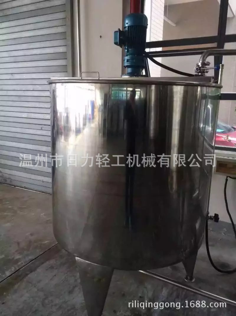 厂家供应不锈钢液体搅拌桶304材质耐腐蚀 不锈钢洗衣液搅拌罐