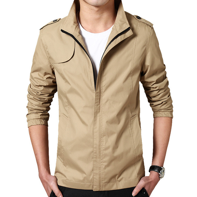 Korean slim casual thin men’s jacket