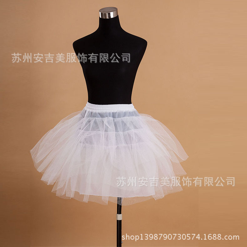 Ballet supple Short skirt full dress Short skirt Wedding dress Panniers Bustle cos Maid outfit loli