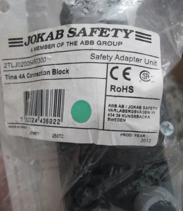 2TLJ020054R0300                    Tina 4A Connection Block