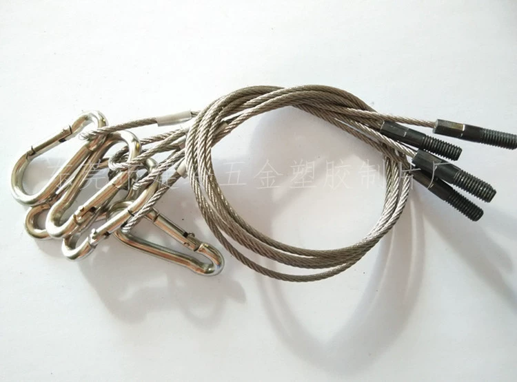 特别定制 优质镀锌钢丝绳索具/压制钢丝绳索具/钢丝绳吊具
