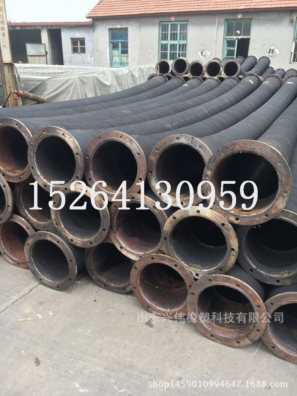 制造 钢丝骨架输水胶管  大口径喷砂软管 大口径法兰胶管胶管