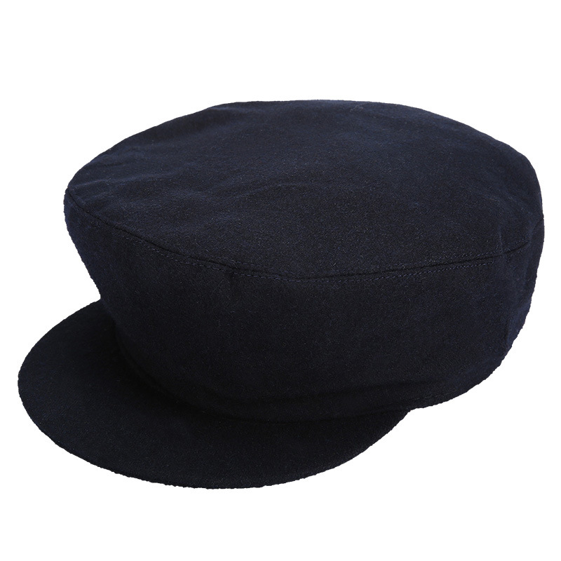 Sombrero de lana de mediana edad y ancianos 2020 Otoño e invierno nuevo sombrero de hombre retro octogonal sombrero a prueba de frío regalo cálido para papá