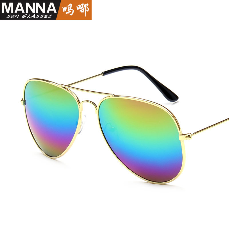 3025 fashionable colorful Sunglasses color film mercury Sunglasses toad